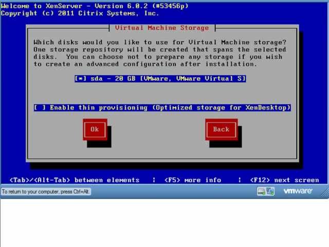 Citrix : XenServer 6.02 PXE Installation