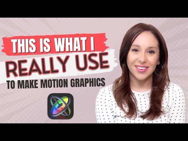 What is Apple Motion | The Motion GFX App I REALLY use!