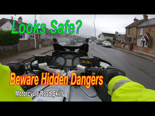 Looks Safe? Beware Hidden Dangers. Motorcycle Road Skills