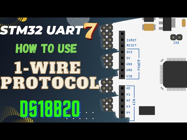 STM32 UART #7 || One-Wire Protocol || Interface DS18B20