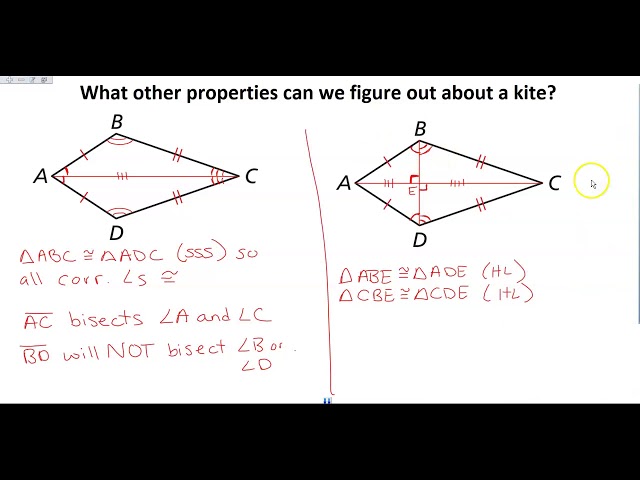 6-6 Properties of Kites and Trapezoids