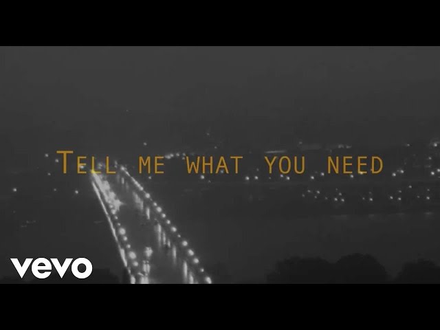 Alex Clare - Tell Me What You Need (Lyric Video)
