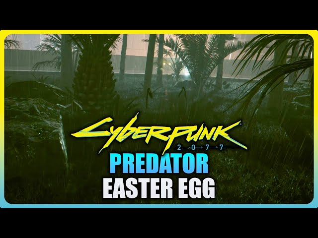 Cyberpunk 2077 Phantom Liberty - Predator Easter Egg