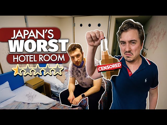 Inside Japan's WORST Hotel Room | Feat. @CDawgVA