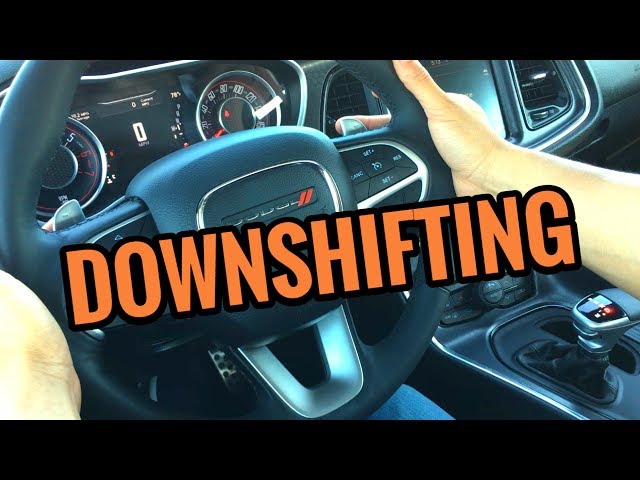 PADDLE SHIFTERS: DOWNSHIFTING Explained!