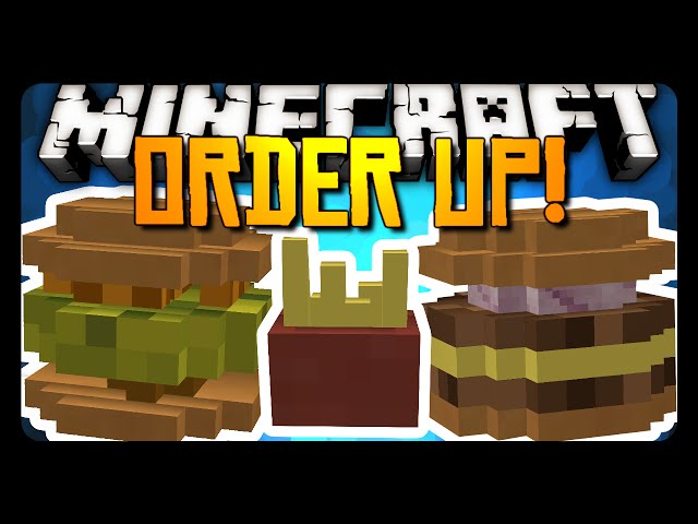 Minecraft: ORDER UP! (Cooking App Game Recreated)
