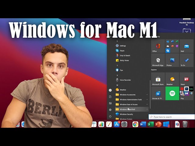 How to Install Windows on the New MacBook M1. EASY