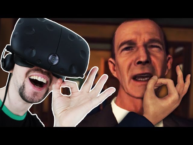 LAUGHING MYSELF SILLY | LA Noire VR - Part 2 (HTC Vive Virtual Reality Wireless)