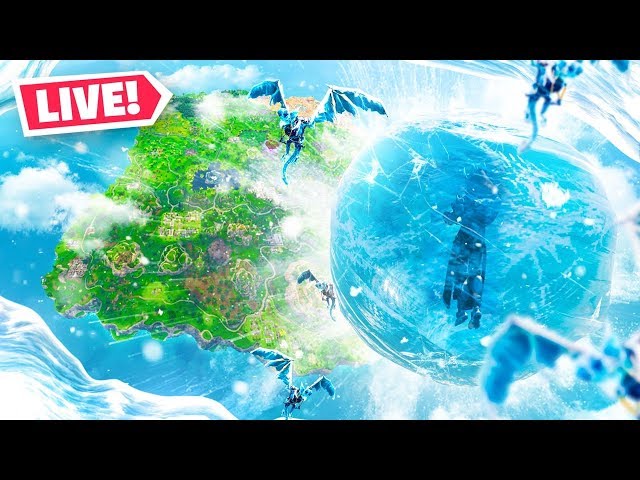 The Fortnite ICE STORM EVENT *LIVE*!
