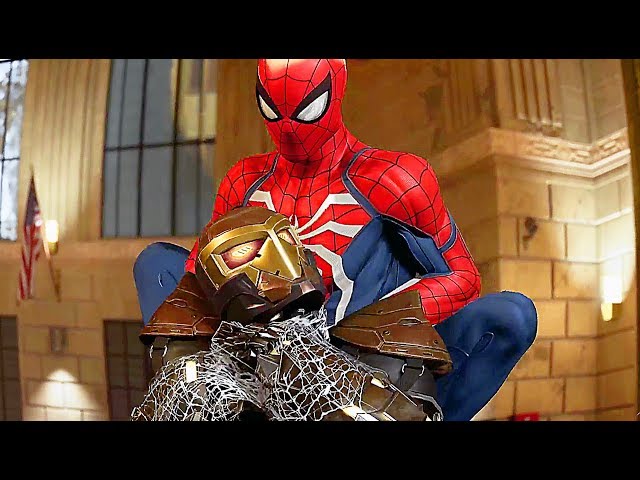 PS4 Spider-Man Vs. Shocker Boss Fight Open-World Gameplay Walkthrough Demo (E3 2018)