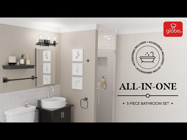 All-In-One Bathroom Vanity Set | Globe Electric