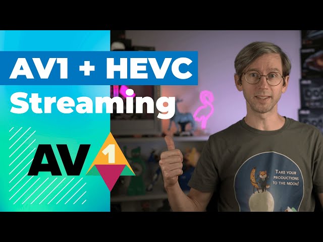 AV1 and HEVC Streaming to YouTube. New in vMix 27