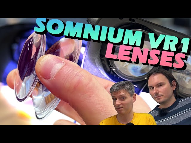 Somnium VR1 Lenses - What makes our optics so special? Ft. Antonin from VRG