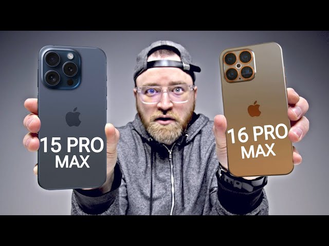 iPhone 16 Pro Max Vs iPhone 15 Pro Max Leaks Camparesion