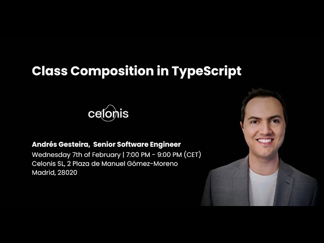 [Event] - Class Composition in TypeScript (English)