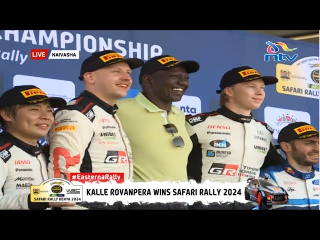 President Ruto's speech at the WRC Safari Rally closing ceremony