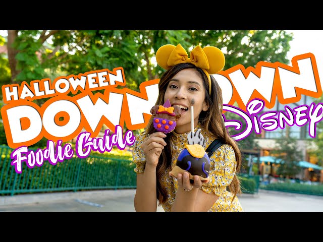 Foodie Guide To Halloween At Downtown Disney ALL NEW Treats And Foods! The Disneyland Resort.