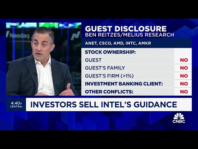 Ben Reitzes shares the bull case for Intel following quarterly results