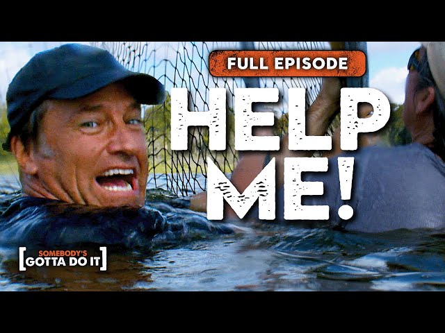 Mike Rowe Braves GATOR INFESTED Water to Go Net Fishing | FULL EPISODE | Somebody's Gotta Do It