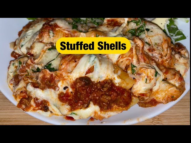 The Best Stuffed Shells Ever by Chef Bae | Cuttin Up With Bae |