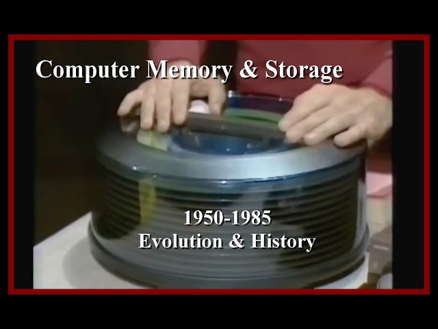 Computer History:  Memory & Storage 1950-1985 -  (Core, disc, vacuum tube, etc.)