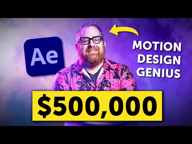 This Motion Designer Made $500,000 in His First Year