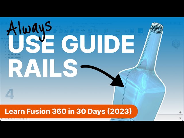 Day 4 of Learn Fusion 360 in 30 Days for Complete Beginners! - 2023 EDITION