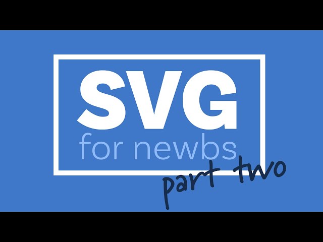 How to create SVG shapes [ A beginners guide to SVG part 2 ]