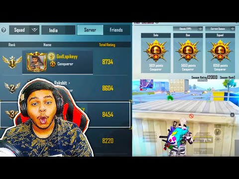 WORLD RECORD Triple Conqueror in 1 DAY Mr Spike BEST Moments  PUBG Mobile #gamingchair #apexcrusader