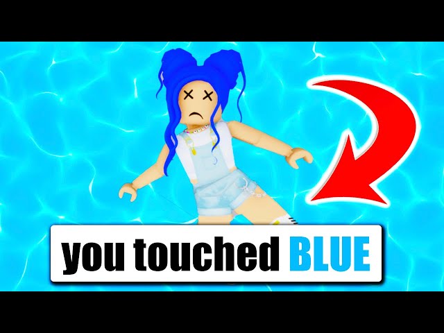 BROOKHAVEN, But I CAN'T Touch The COLOR BLUE!! | JKREW GAMING