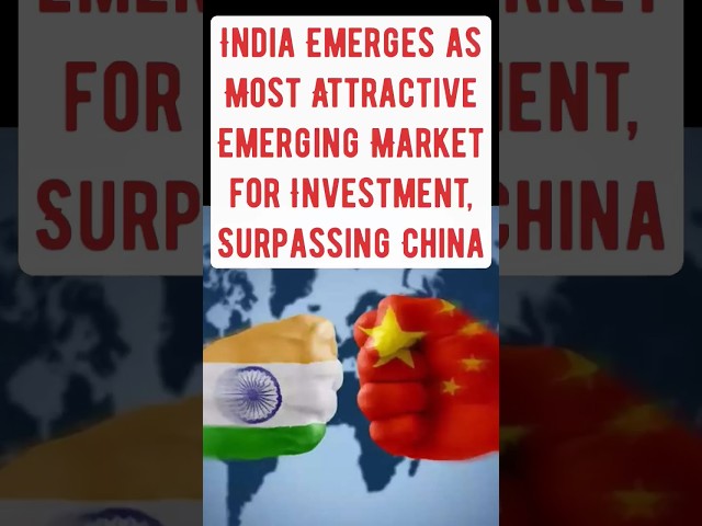 India Emerges as Most Attractive Emerging Market for Investment, Surpassing China: Invesco.