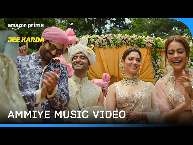 Ammiye | Music Video | Jee Karda | Sachin Jigar, Simran Choudhary | Prime Video India