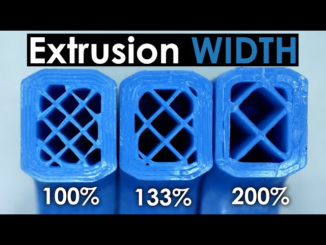 Extrusion Width - The magic parameter for strong 3D prints?