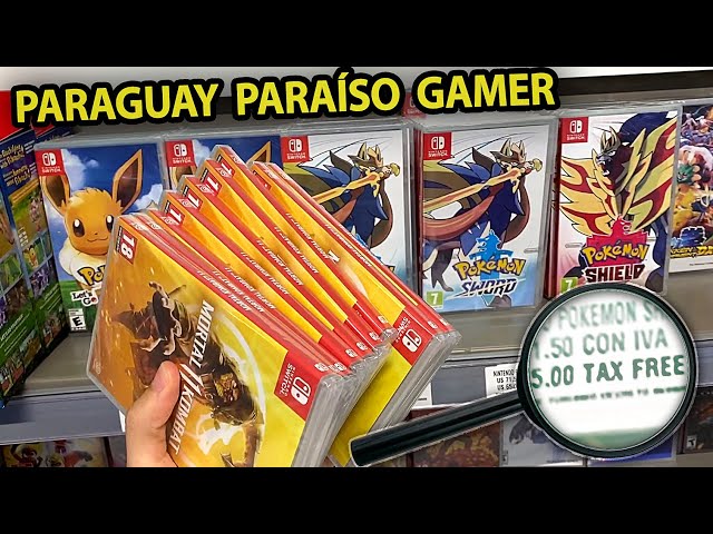 Veja como é uma loja TAX FREE de games no Paraguay