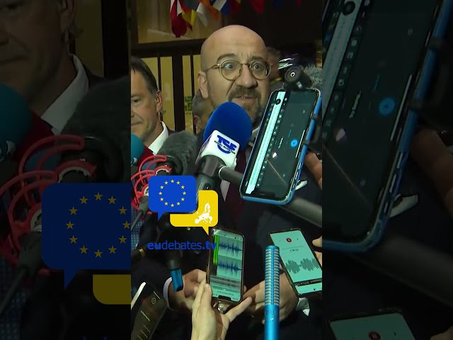 'We need to provide more military equipment' Charles Michel on Ukraine
