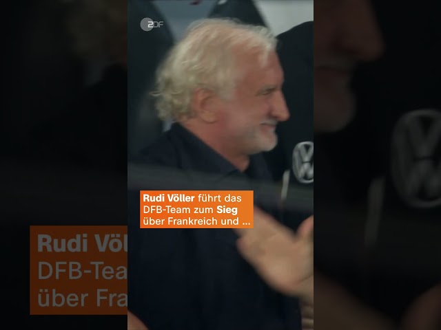 Sollte Rudi Völler den Bundestrainer machen? 🤔 | sportstudio | #shorts