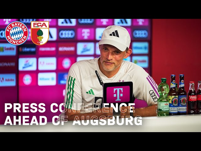 Press conference ahead of FC Bayern vs. FC Augsburg | Bundesliga