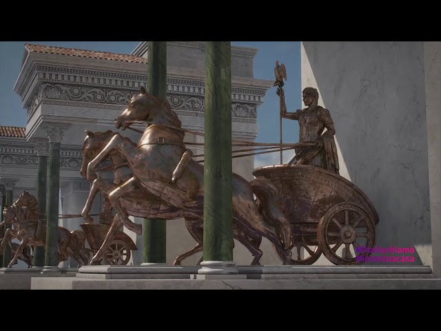 Museo Nazionale Romano, Terme di Diocleziano (Ricostruzione in 3D) #iorestoacasa