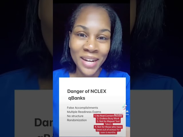 Never Start with NCLEX Questions!