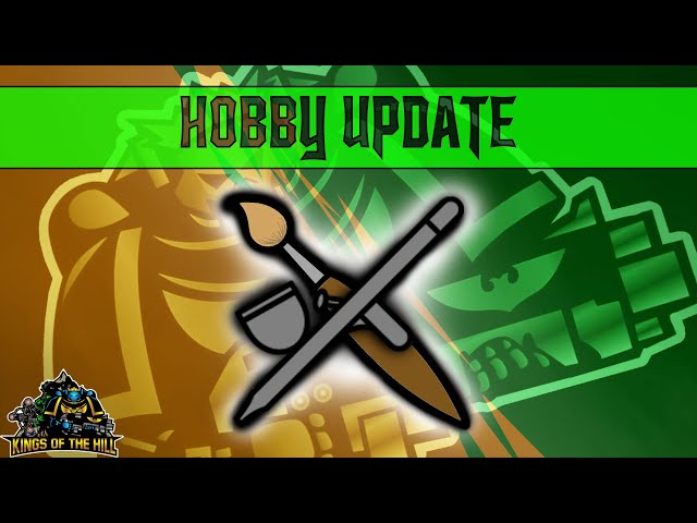 Warhammer Hobby Update #39: Neuer MATTENSPONSOR & Hobbyupdate für NECRON 40k Terrain Teil 2