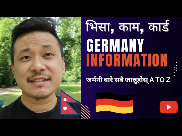 GERMANY 🇩🇪 INFORMATION FROM A TO Z III VISA III WORK III CARD