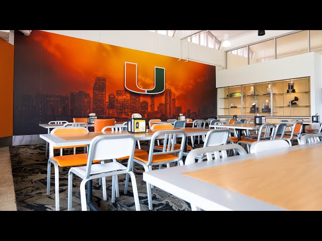 What it Takes to FEED the MIAMI HURRICANES | AthlEATS
