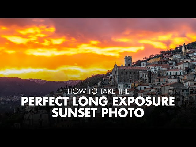 How to Take the Perfect Long Exposure Sunset Photo