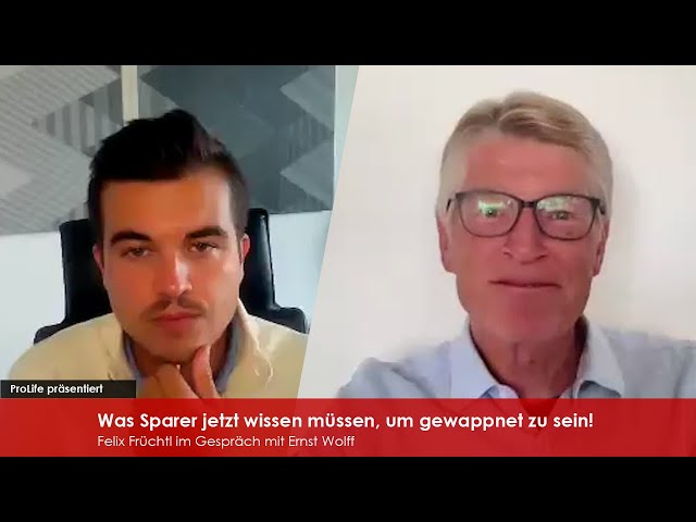 #ErnstWolff: Was Sparer jetzt wissen müssen, um gewappnet zu sein! - Videointerview