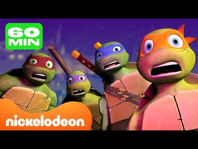TMNT: Wojownicze Żółwie Ninja | 20 MINUT z Leo, Mikeyem, Raphem i Donniem! 🐢💥 | Nickelodeon Polska