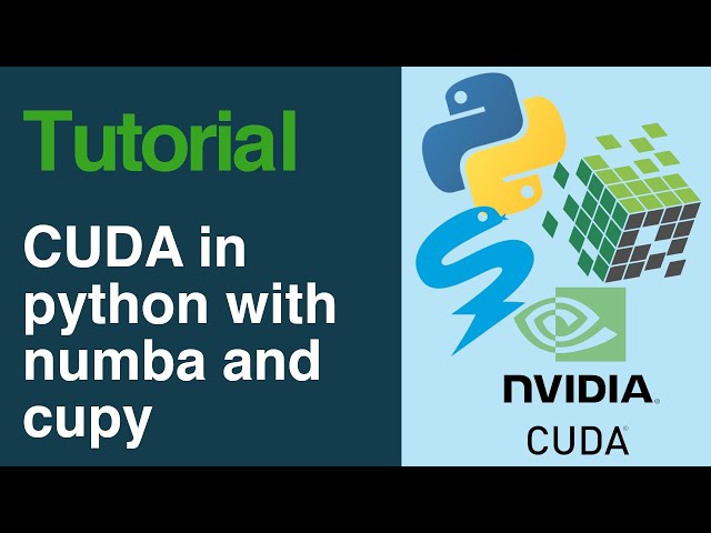 Tutorial: CUDA programming in Python with numba and cupy