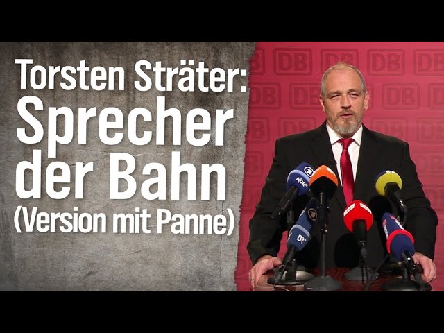 Torsten Sträter: Pressesprecher der Bahn (Version mit Panne) | extra 3 | NDR