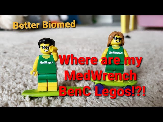 My daughter took over my MedWrench BenC Legos..