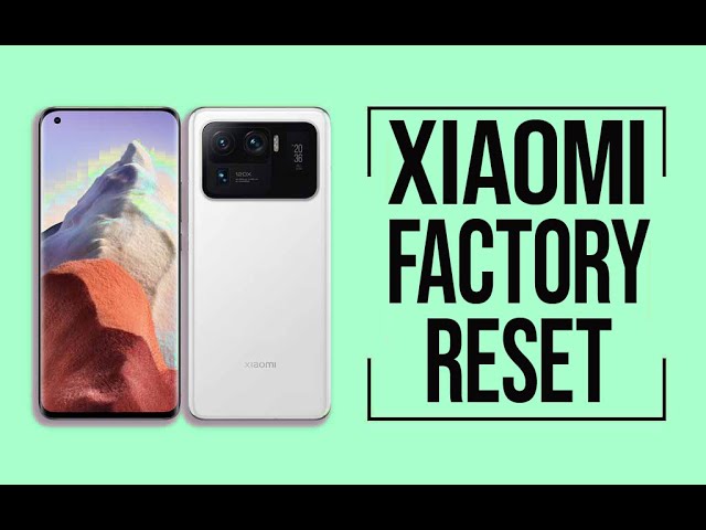 How to factory Reset Xiaomi Recovery Mode Way