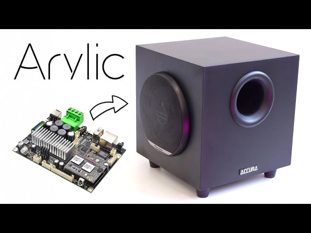 Upgrade and Restoration of Old Subwoofer using Arylic 100W Stereo Online Stream Amplifier Module